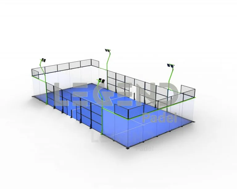 PD10-2 Full panoramic padel court