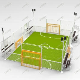 Soccer Cage Downtown A New Way to Play Urban Soccer