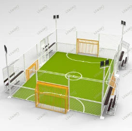Urban Soccer Cages Space-saving Play in Cities