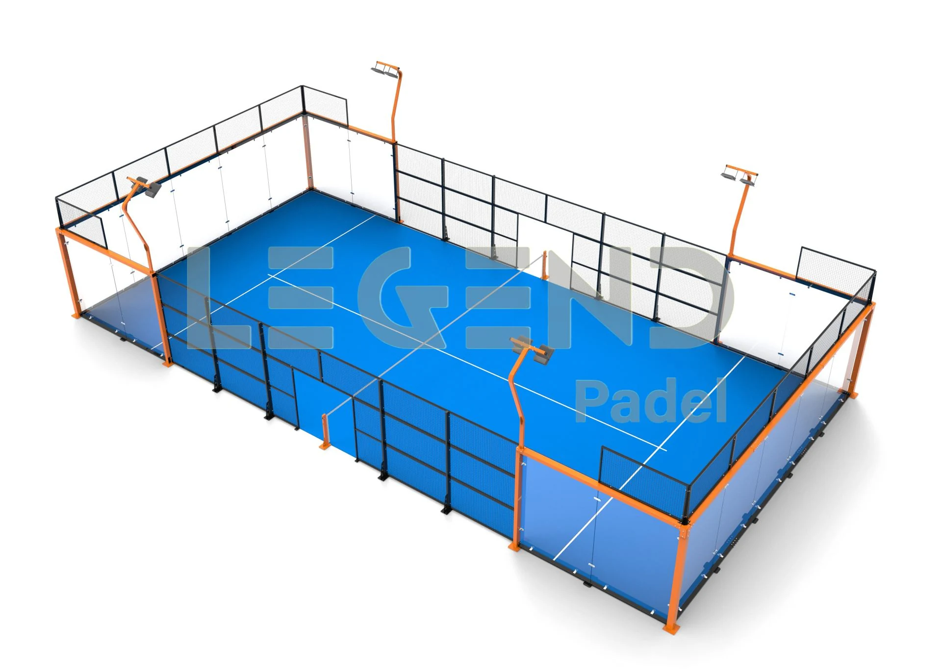 Max Pro Panoramic Padel Court-PD03 5